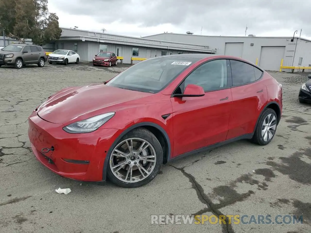 1 fotografías del automóvil dañado 5YJYGDEE0LF015324 TESLA MODEL Y 2020