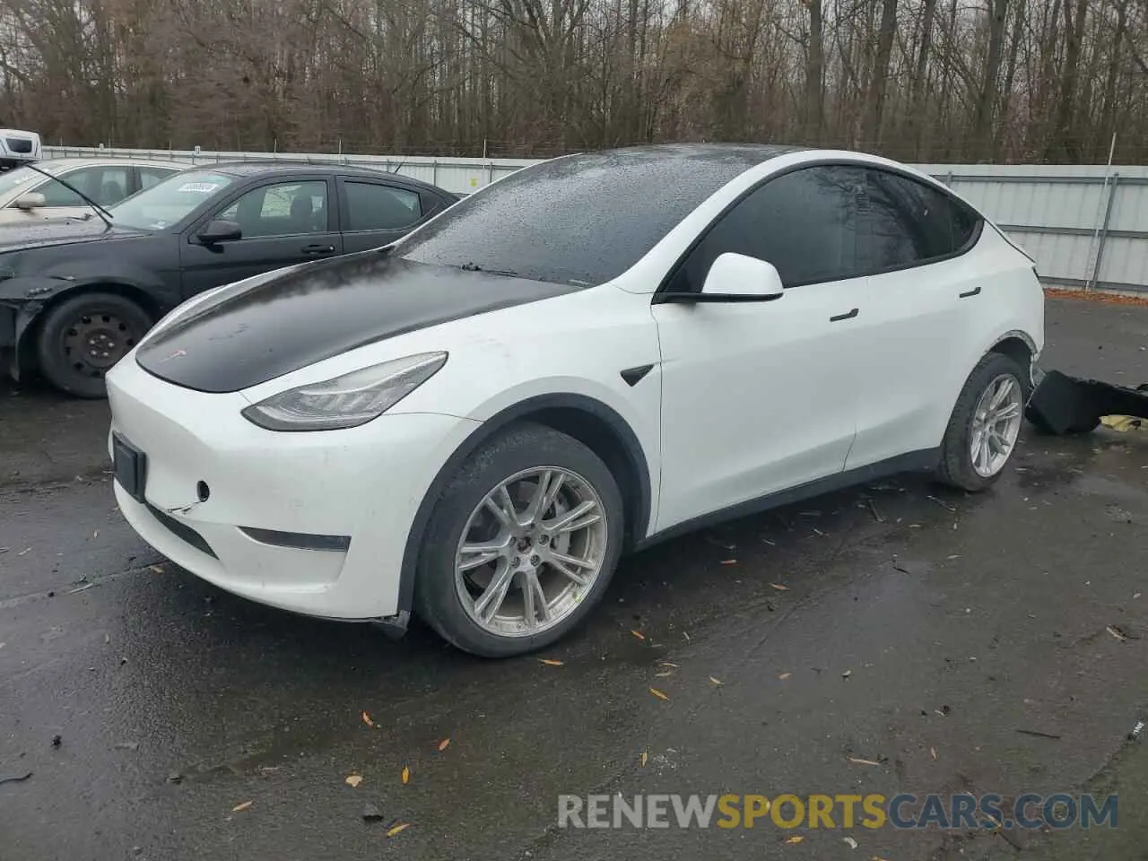 1 fotografías del automóvil dañado 5YJYGDEE0LF047545 TESLA MODEL Y 2020