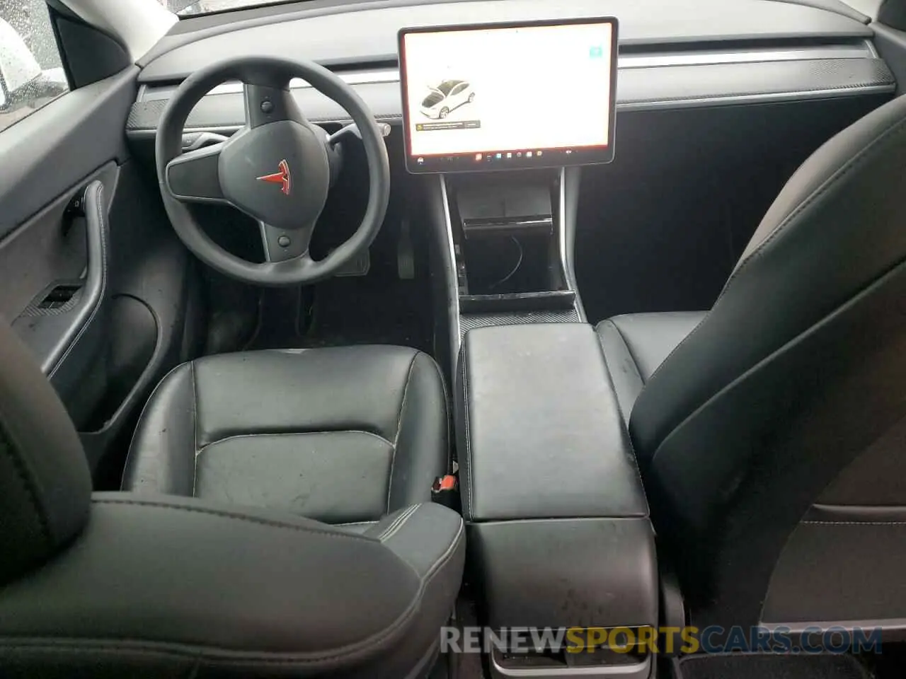 8 fotografías del automóvil dañado 5YJYGDEE0LF047545 TESLA MODEL Y 2020