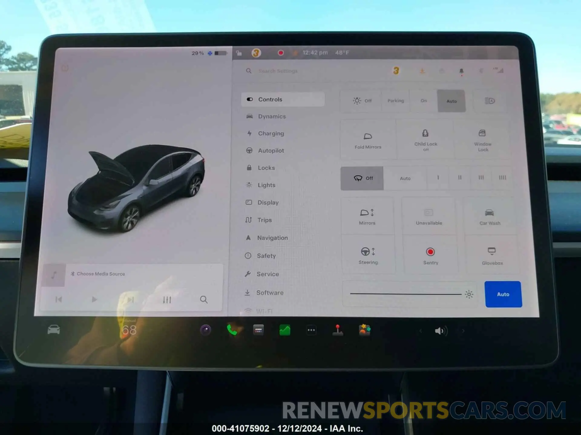 7 fotografías del automóvil dañado 5YJYGDEE1LF009211 TESLA MODEL Y 2020