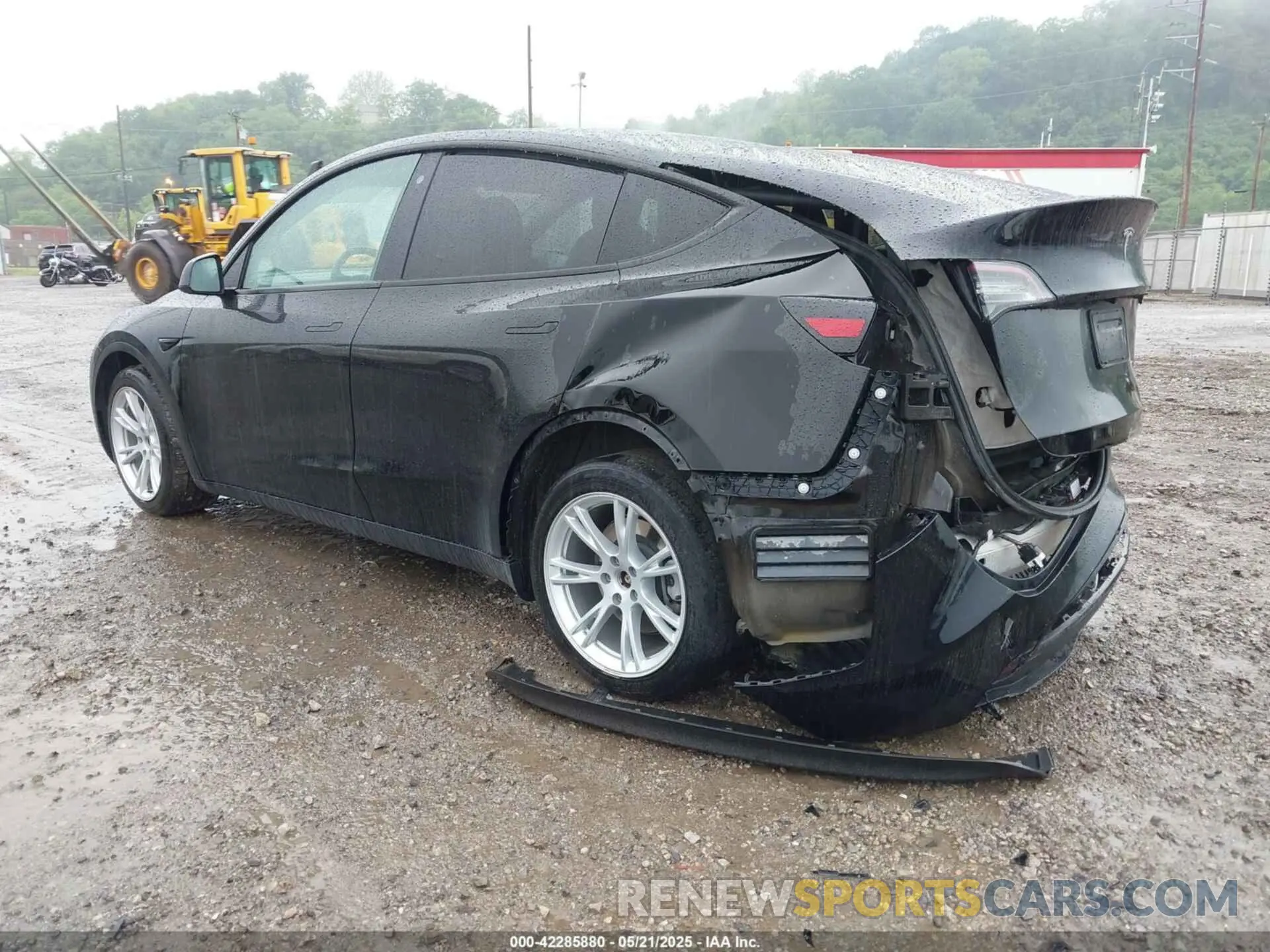 3 fotografías del automóvil dañado 5YJYGDEE1LF012481 TESLA MODEL Y 2020
