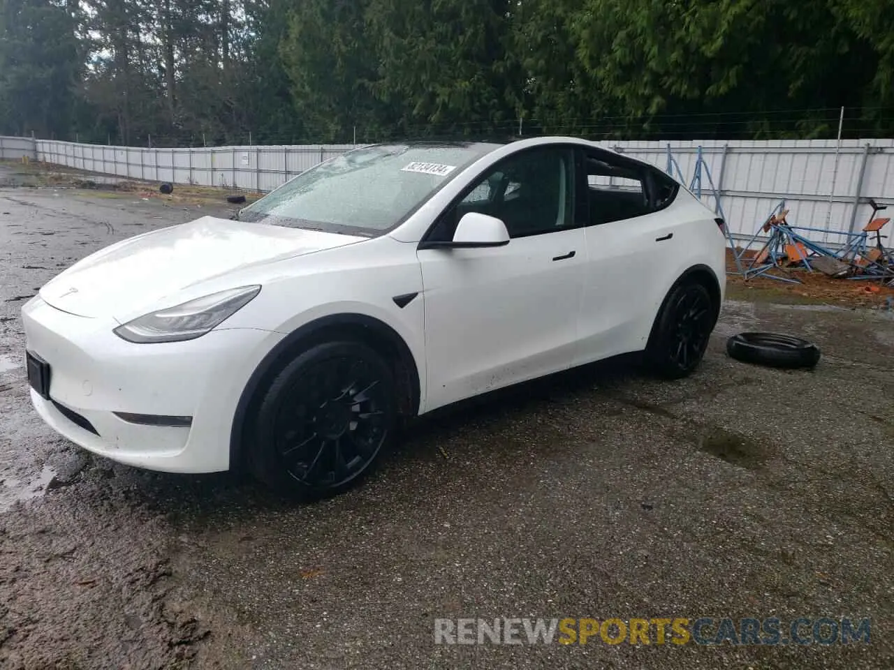 1 fotografías del automóvil dañado 5YJYGDEE1LF055587 TESLA MODEL Y 2020