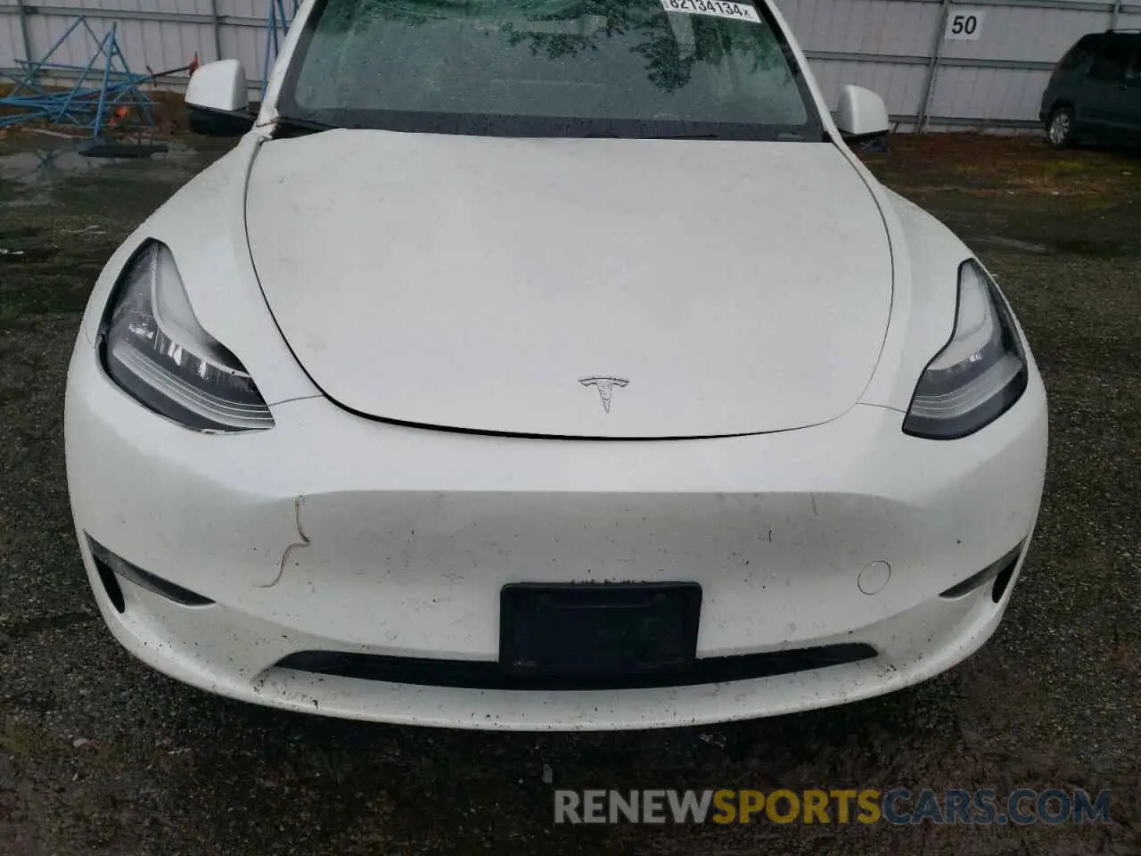 12 fotografías del automóvil dañado 5YJYGDEE1LF055587 TESLA MODEL Y 2020