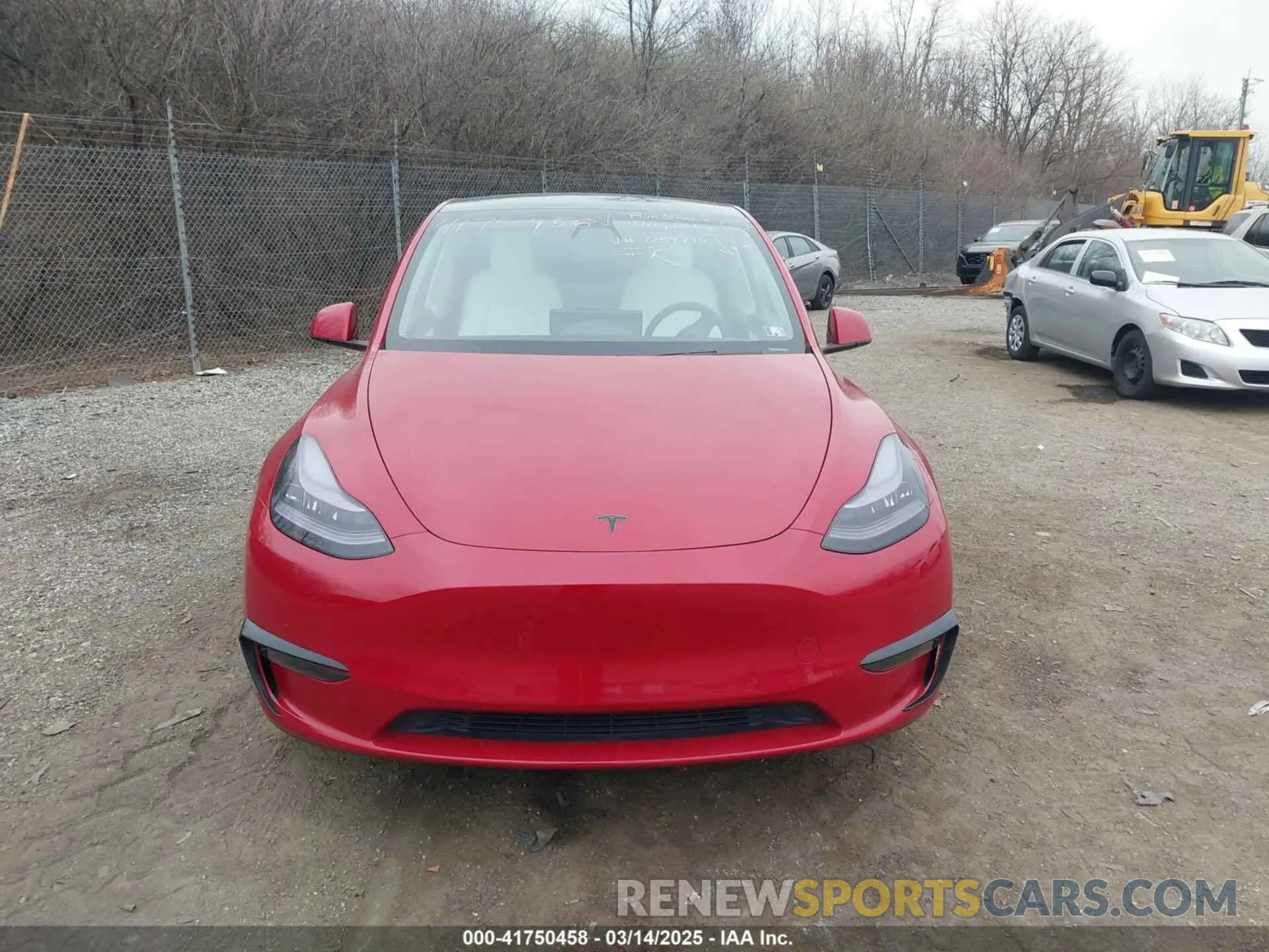 12 fotografías del automóvil dañado 5YJYGDEE1LF059798 TESLA MODEL Y 2020