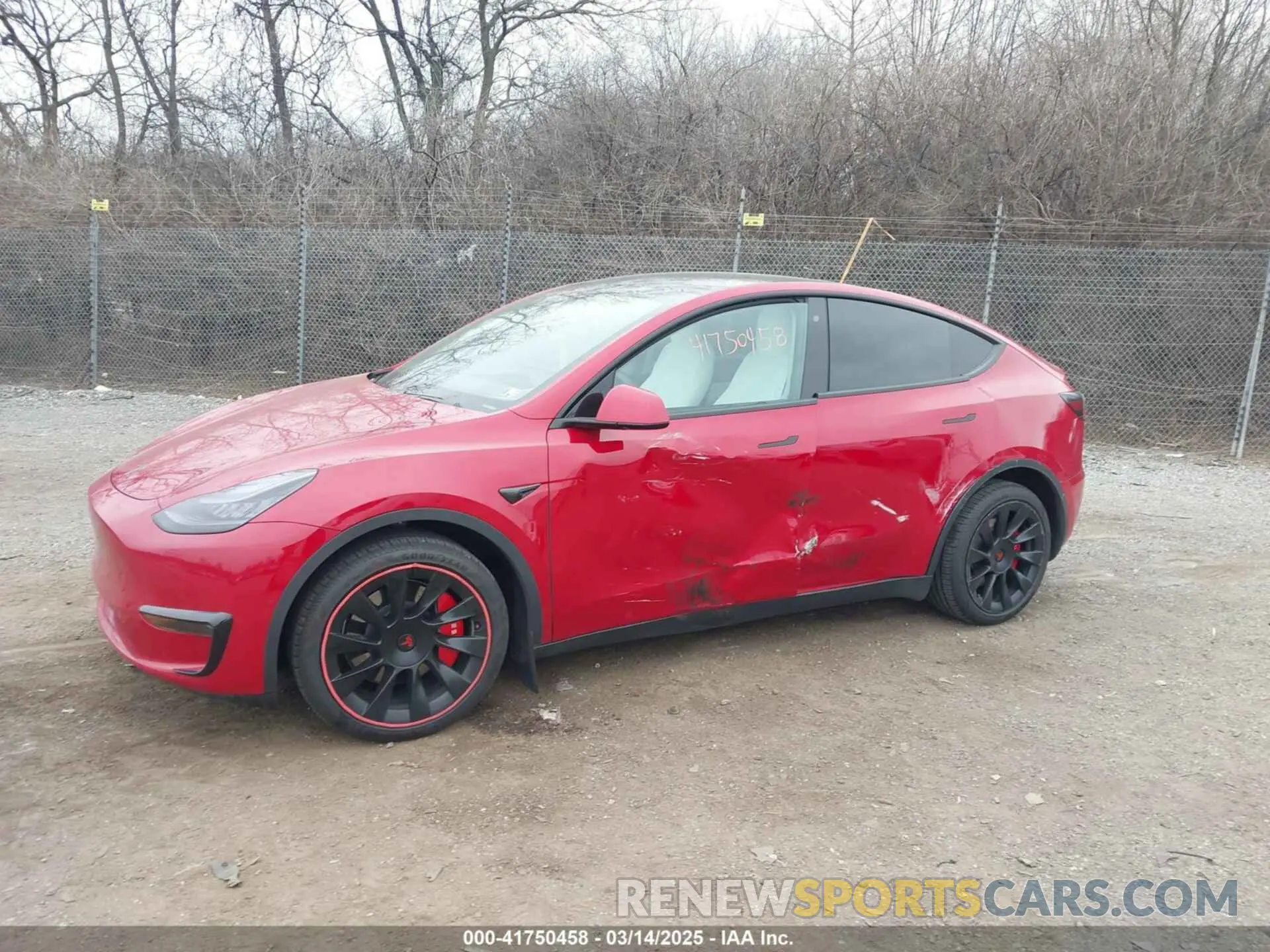 6 fotografías del automóvil dañado 5YJYGDEE1LF059798 TESLA MODEL Y 2020