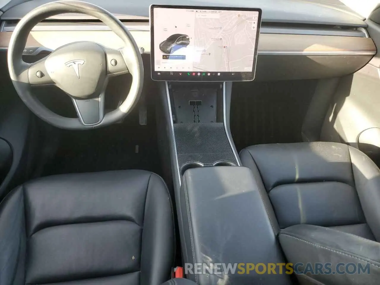 8 fotografías del automóvil dañado 5YJYGDEE2LF014448 TESLA MODEL Y 2020