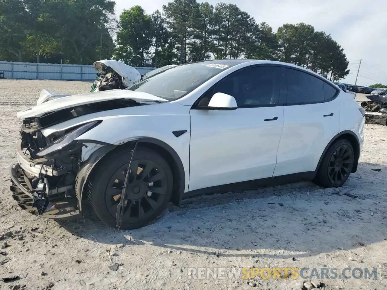 1 fotografías del automóvil dañado 5YJYGDEE3LF012837 TESLA MODEL Y 2020
