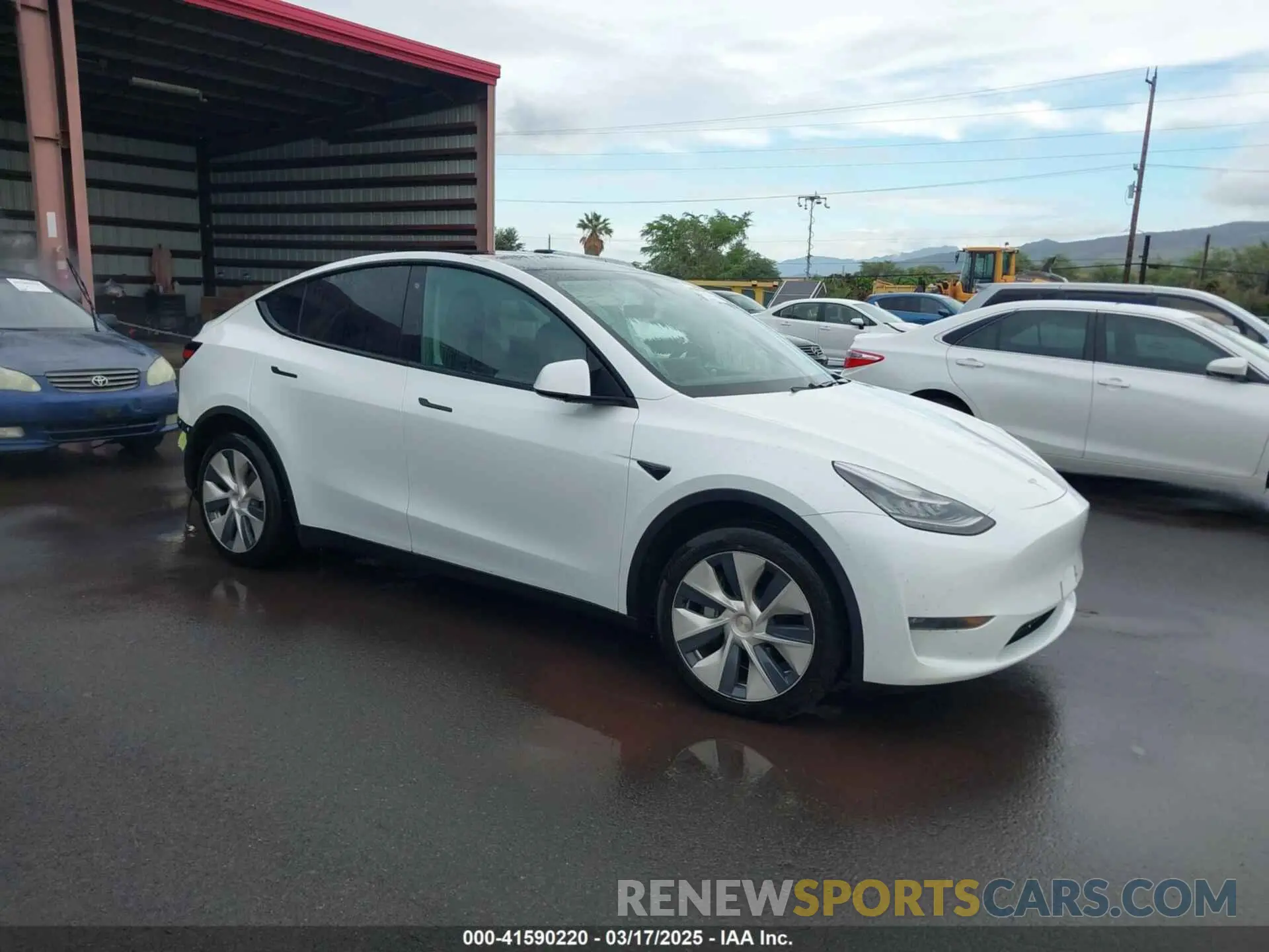 1 fotografías del automóvil dañado 5YJYGDEE3LF043800 TESLA MODEL Y 2020