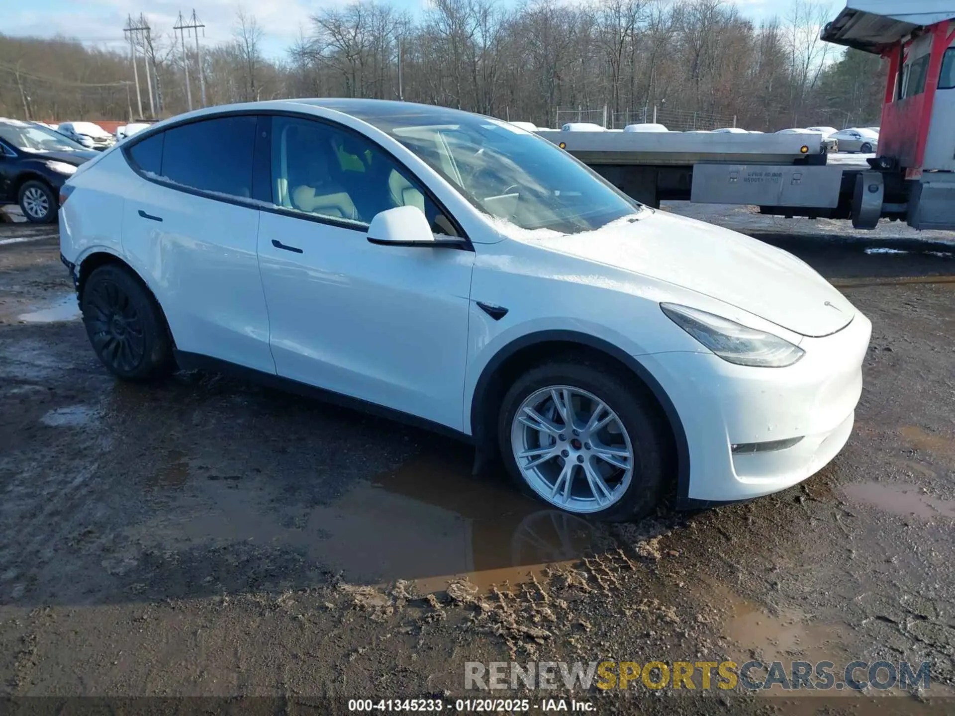 1 fotografías del automóvil dañado 5YJYGDEE3LF044932 TESLA MODEL Y 2020