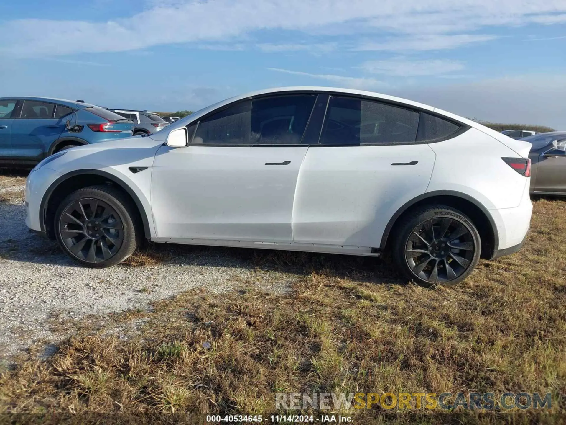 13 fotografías del automóvil dañado 5YJYGDEE3LF049208 TESLA MODEL Y 2020