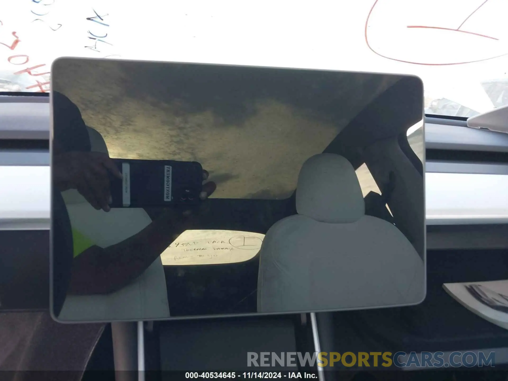 7 fotografías del automóvil dañado 5YJYGDEE3LF049208 TESLA MODEL Y 2020