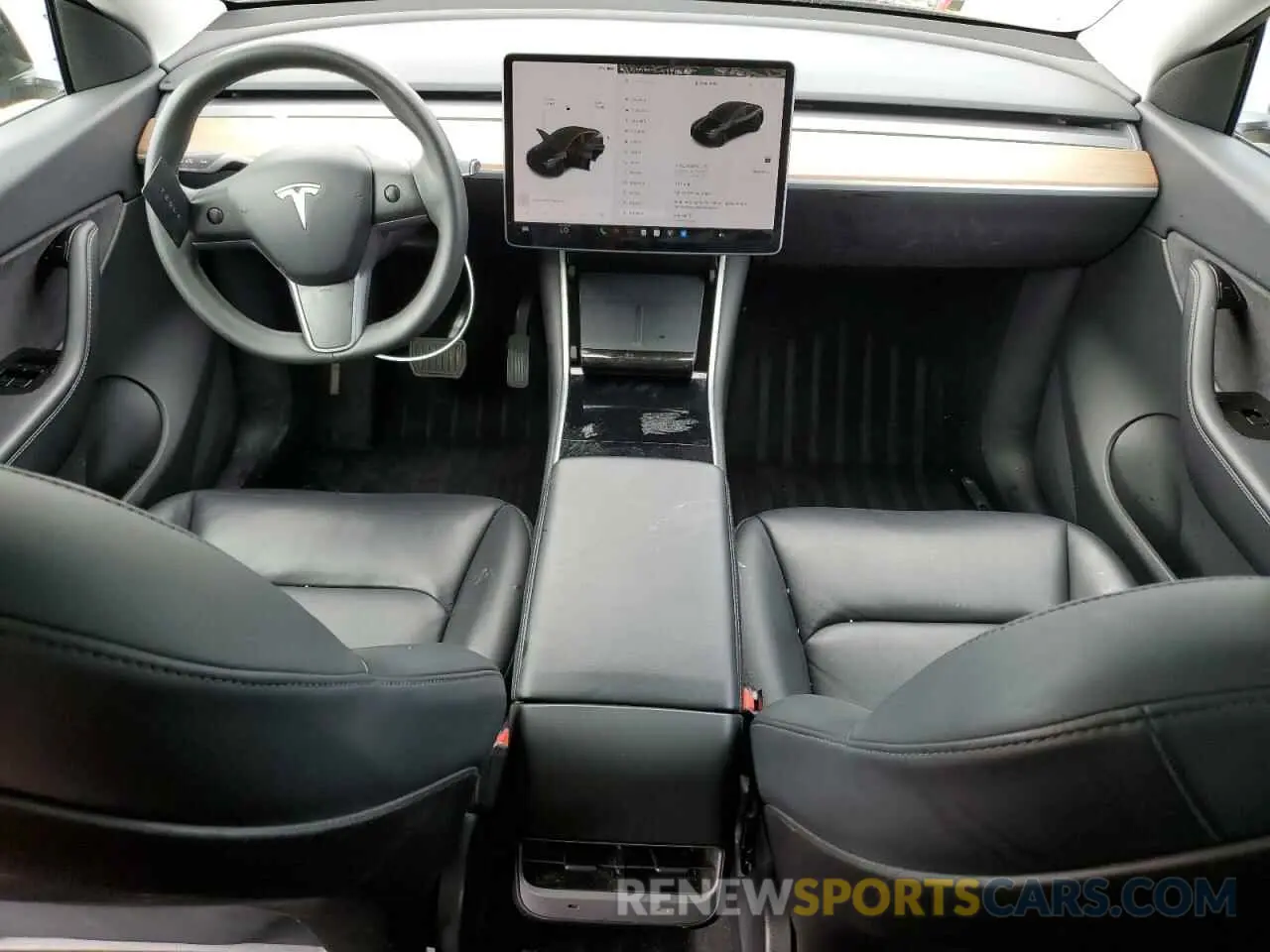 8 fotografías del automóvil dañado 5YJYGDEE4LF018274 TESLA MODEL Y 2020