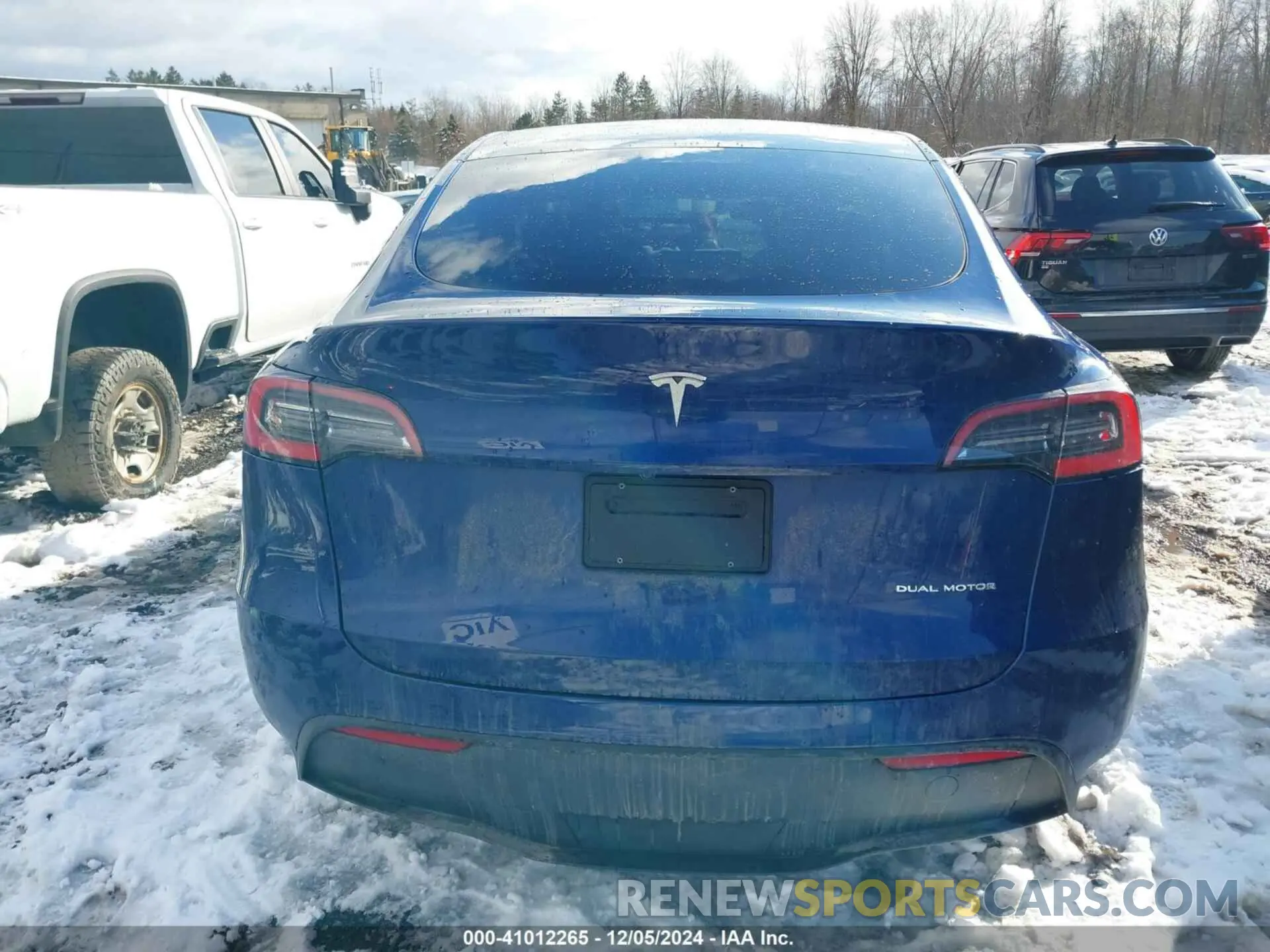 16 fotografías del automóvil dañado 5YJYGDEE4LF049377 TESLA MODEL Y 2020