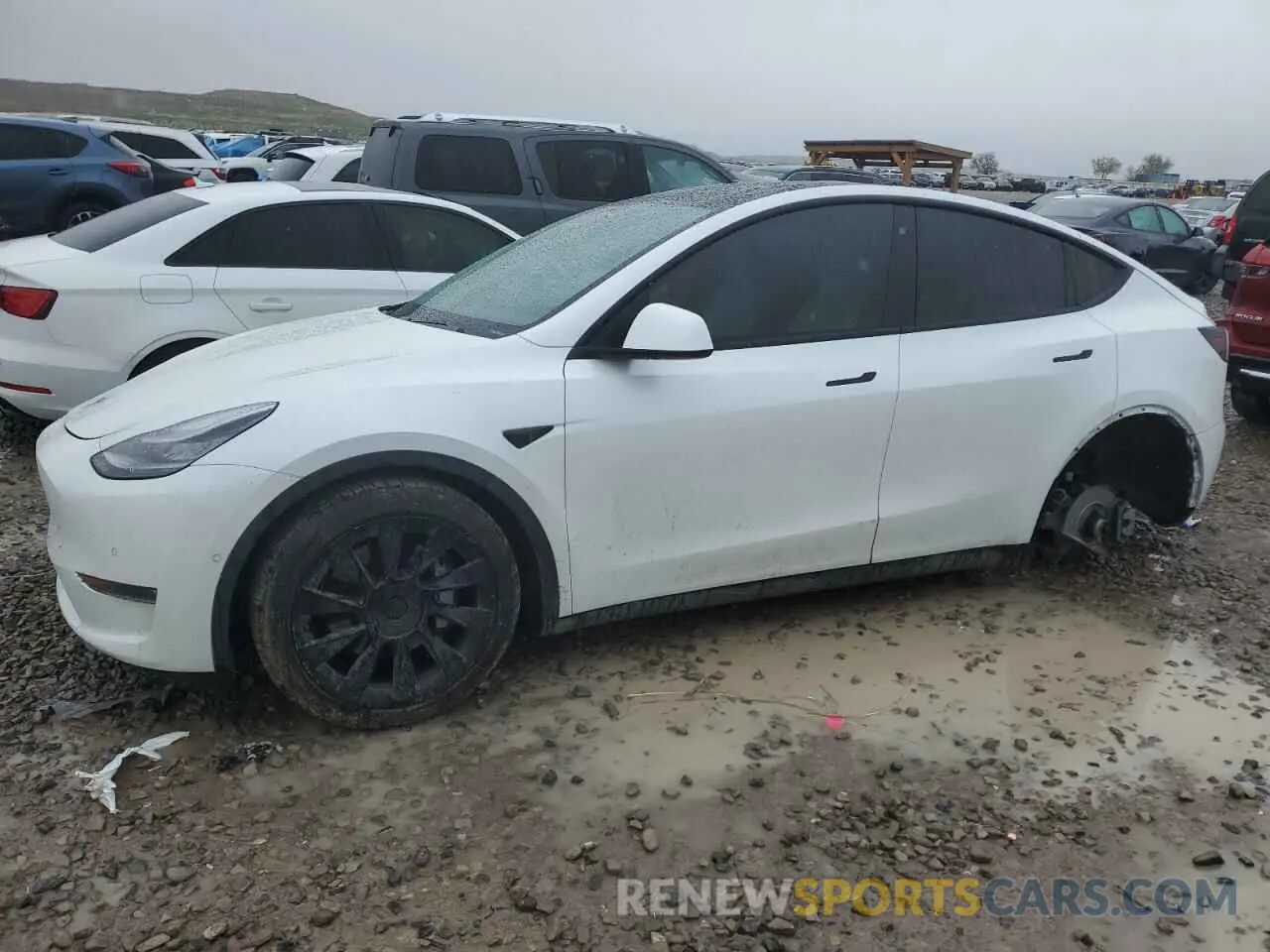 1 fotografías del automóvil dañado 5YJYGDEE4LF052702 TESLA MODEL Y 2020