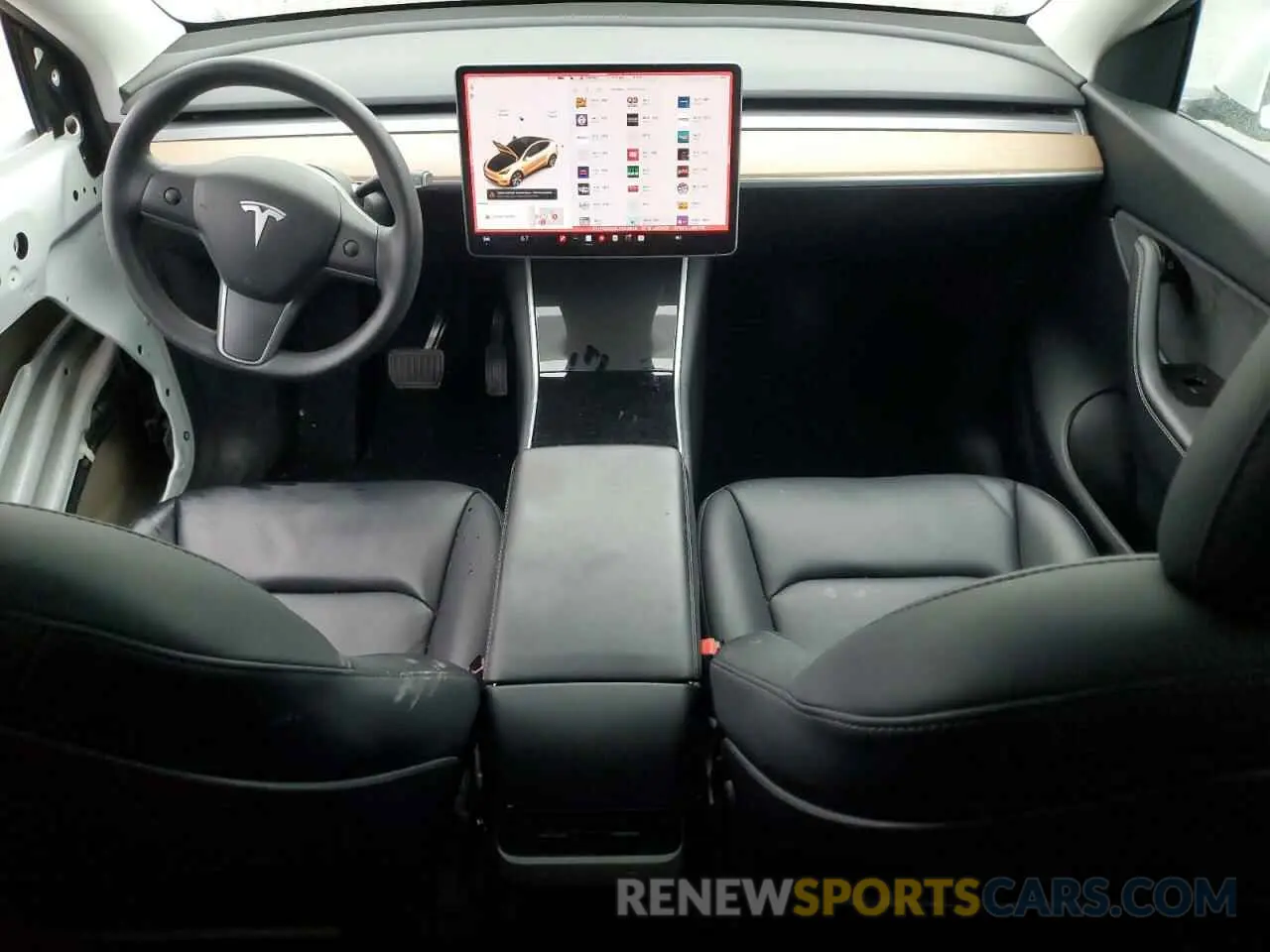 8 fotografías del automóvil dañado 5YJYGDEE5LF053938 TESLA MODEL Y 2020