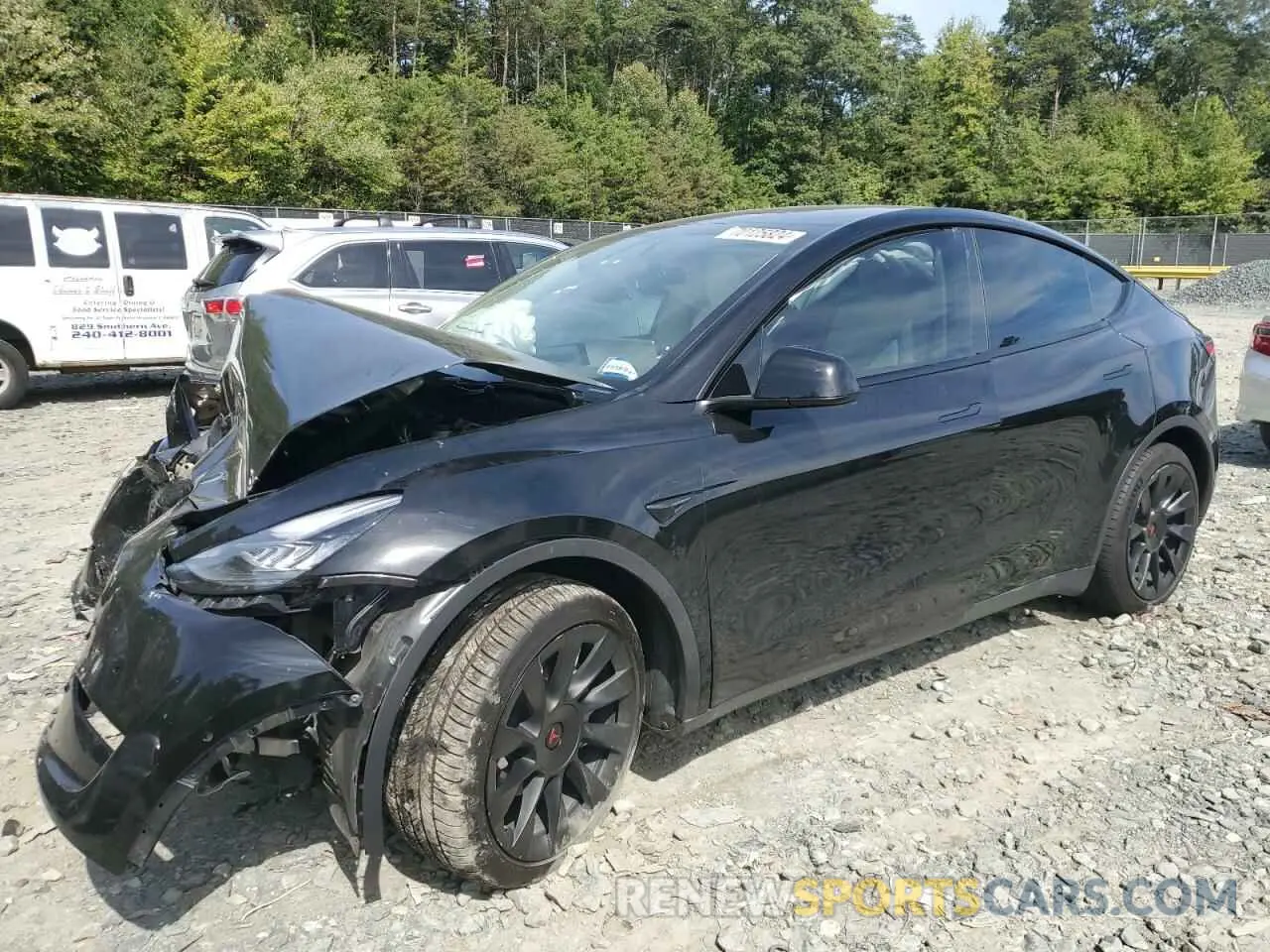 1 fotografías del automóvil dañado 5YJYGDEE6LF043550 TESLA MODEL Y 2020