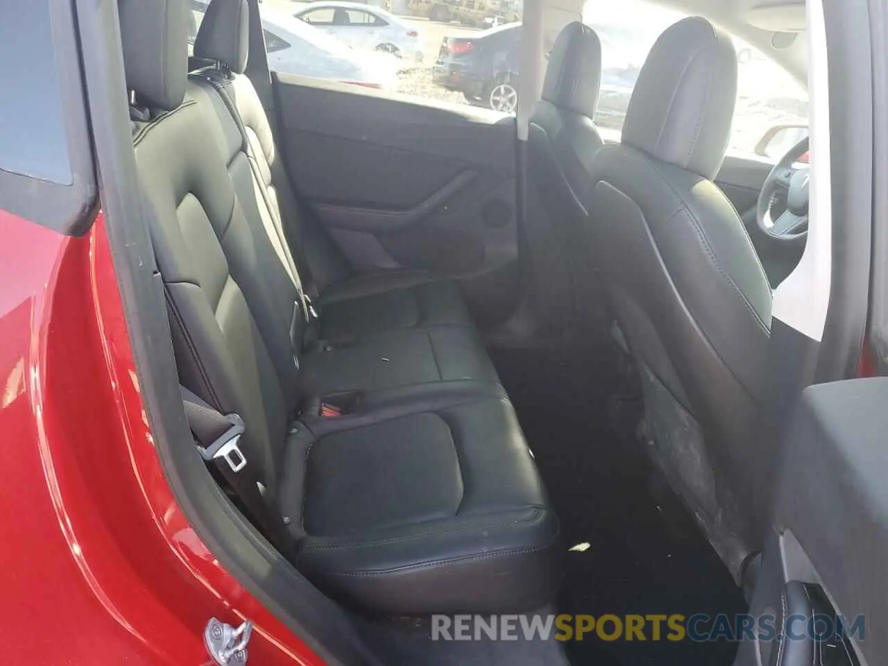 11 fotografías del automóvil dañado 5YJYGDEE7LF008743 TESLA MODEL Y 2020
