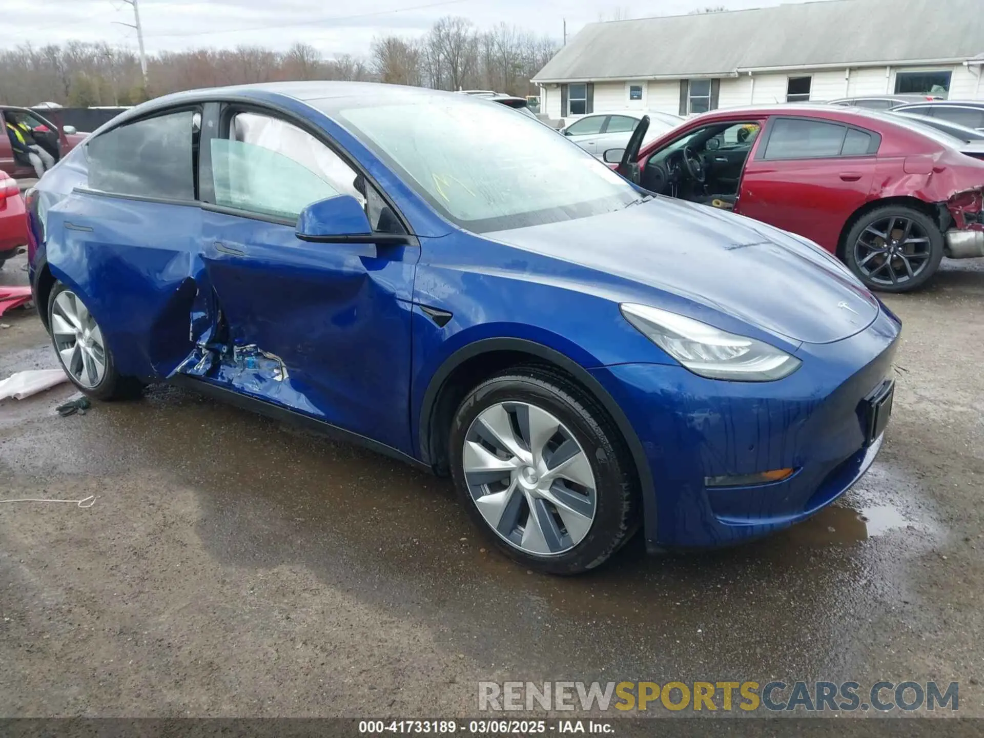 1 fotografías del automóvil dañado 5YJYGDEE7LF010394 TESLA MODEL Y 2020