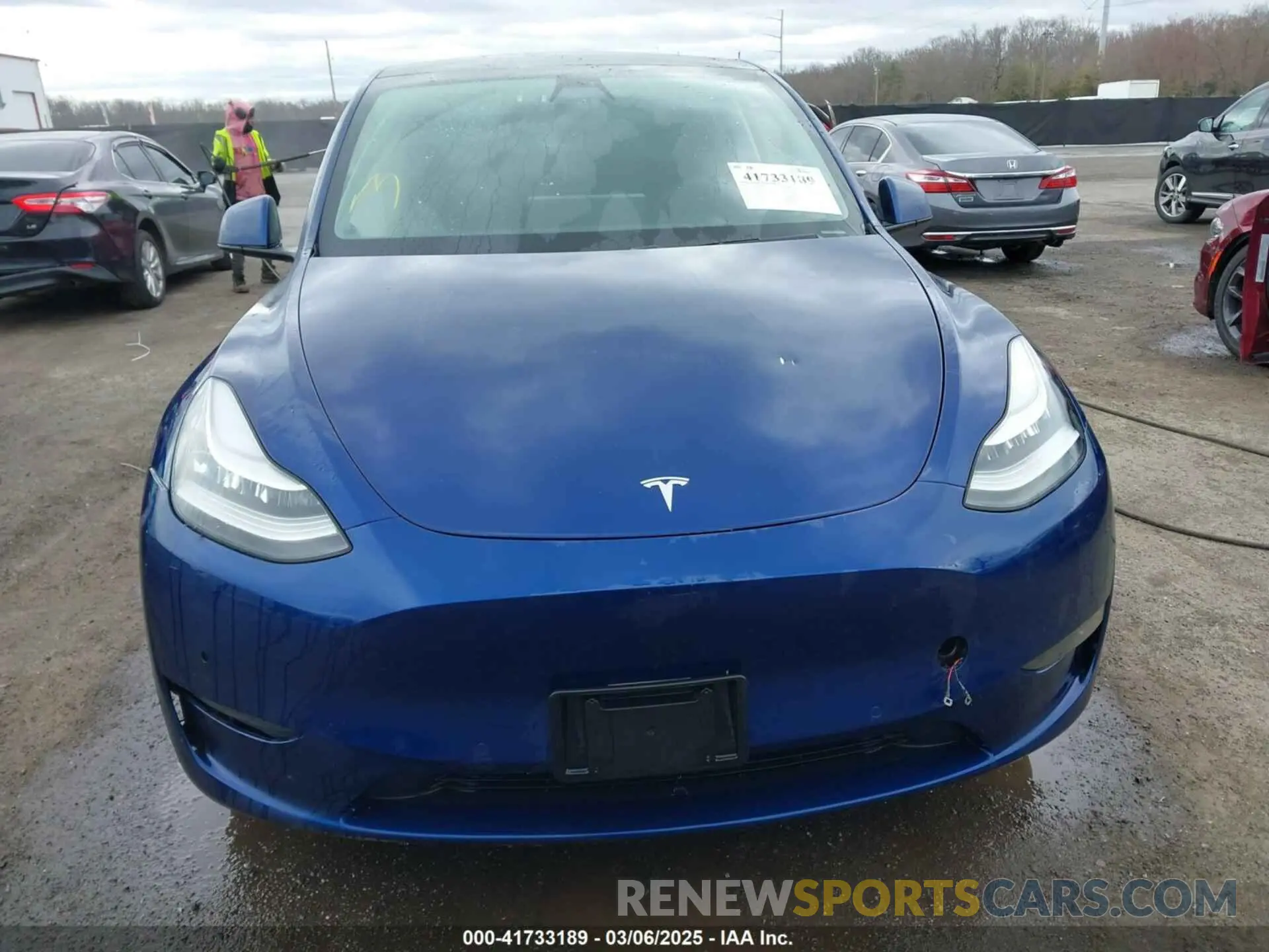 12 fotografías del automóvil dañado 5YJYGDEE7LF010394 TESLA MODEL Y 2020