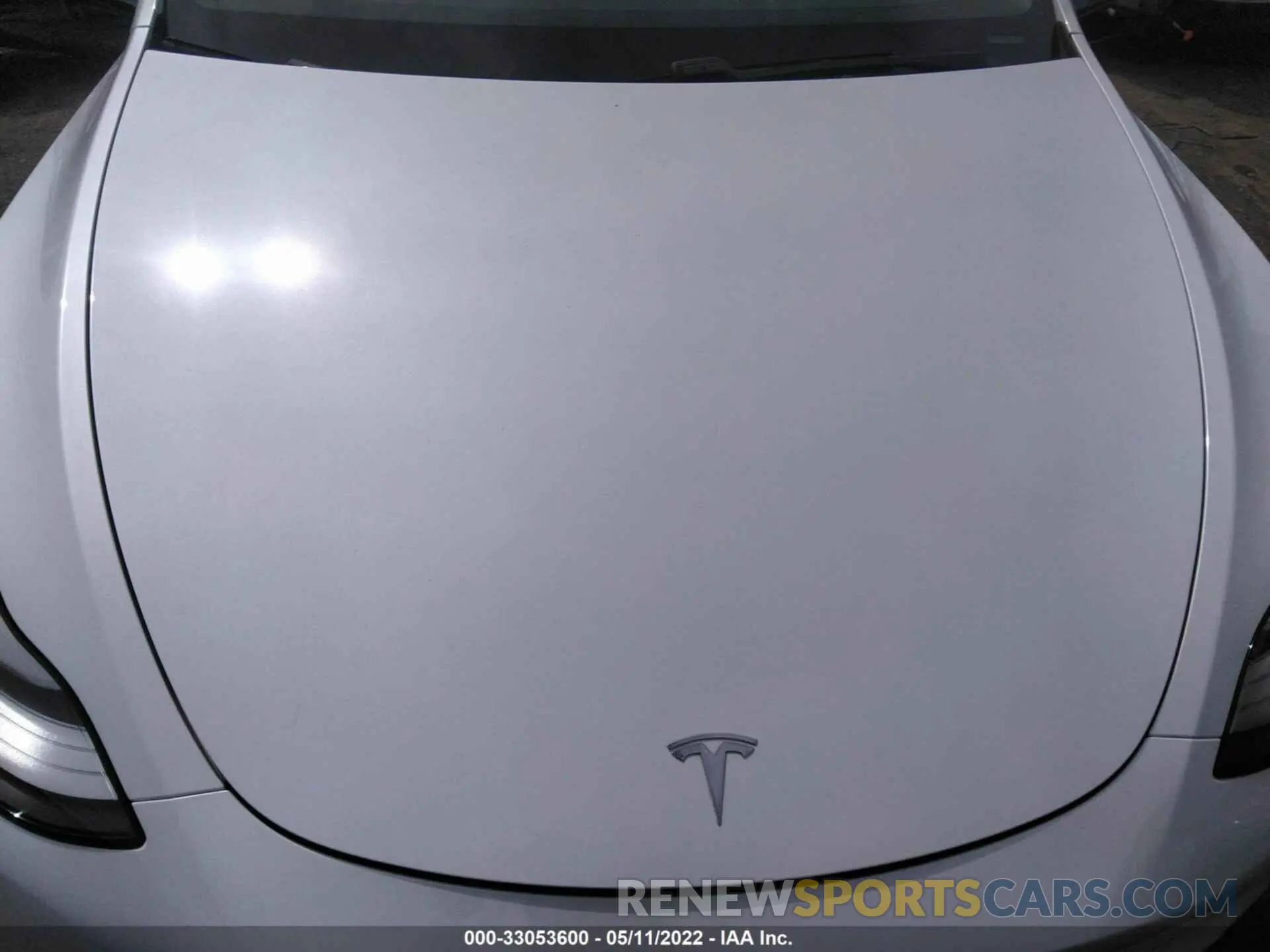 10 fotografías del automóvil dañado 5YJYGDEE7LF015160 TESLA MODEL Y 2020