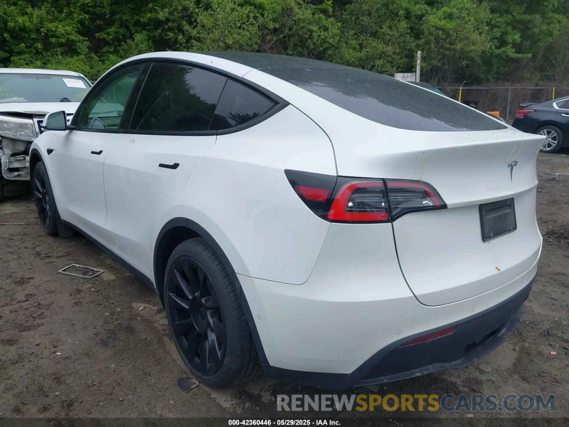 3 fotografías del automóvil dañado 5YJYGDEE7LF042987 TESLA MODEL Y 2020