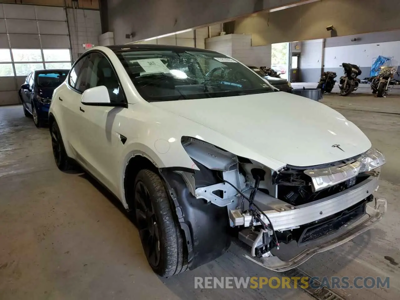 1 fotografías del automóvil dañado 5YJYGDEE7LF046196 TESLA MODEL Y 2020