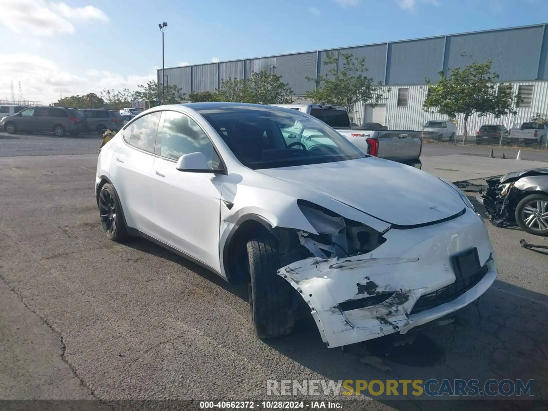 1 fotografías del automóvil dañado 5YJYGDEE7LF056730 TESLA MODEL Y 2020