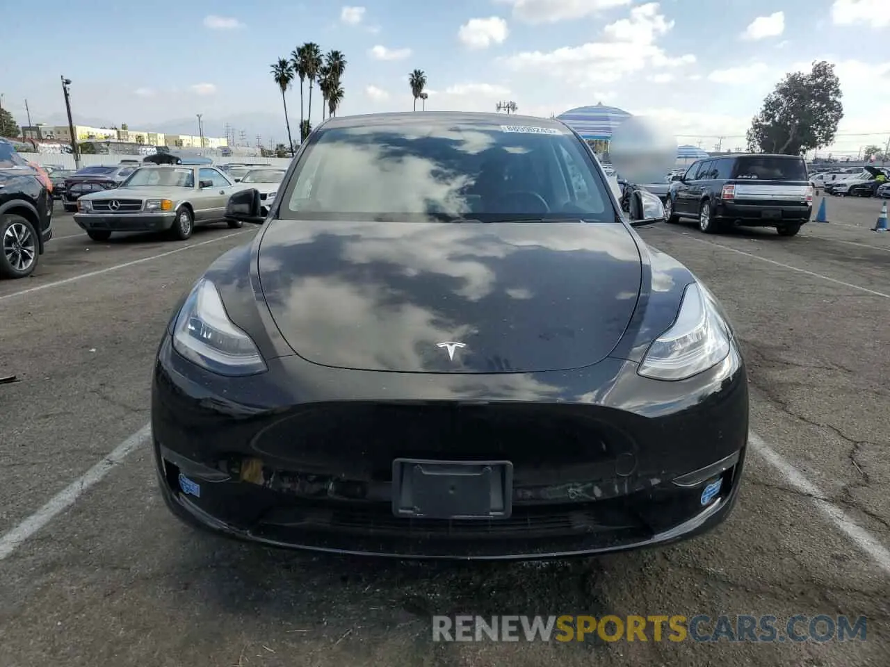 5 fotografías del automóvil dañado 5YJYGDEE7LF058462 TESLA MODEL Y 2020