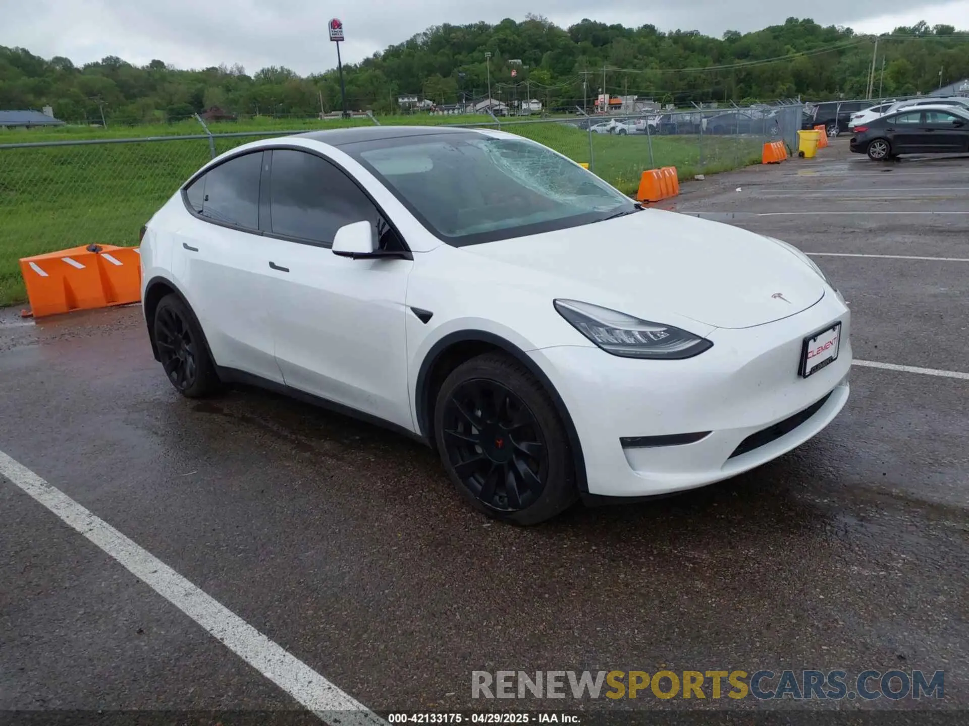 1 fotografías del automóvil dañado 5YJYGDEE8LF012994 TESLA MODEL Y 2020