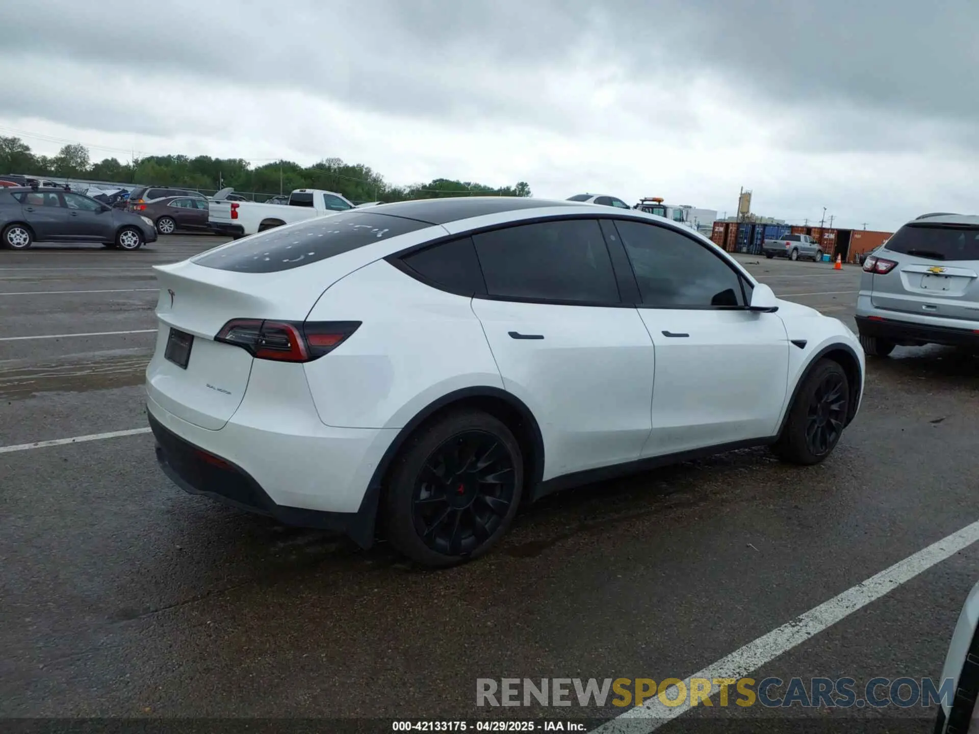 13 fotografías del automóvil dañado 5YJYGDEE8LF012994 TESLA MODEL Y 2020