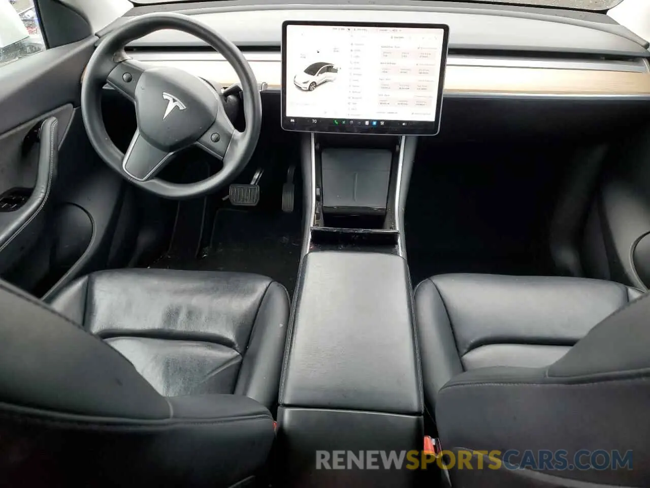 8 fotografías del automóvil dañado 5YJYGDEE8LF026104 TESLA MODEL Y 2020