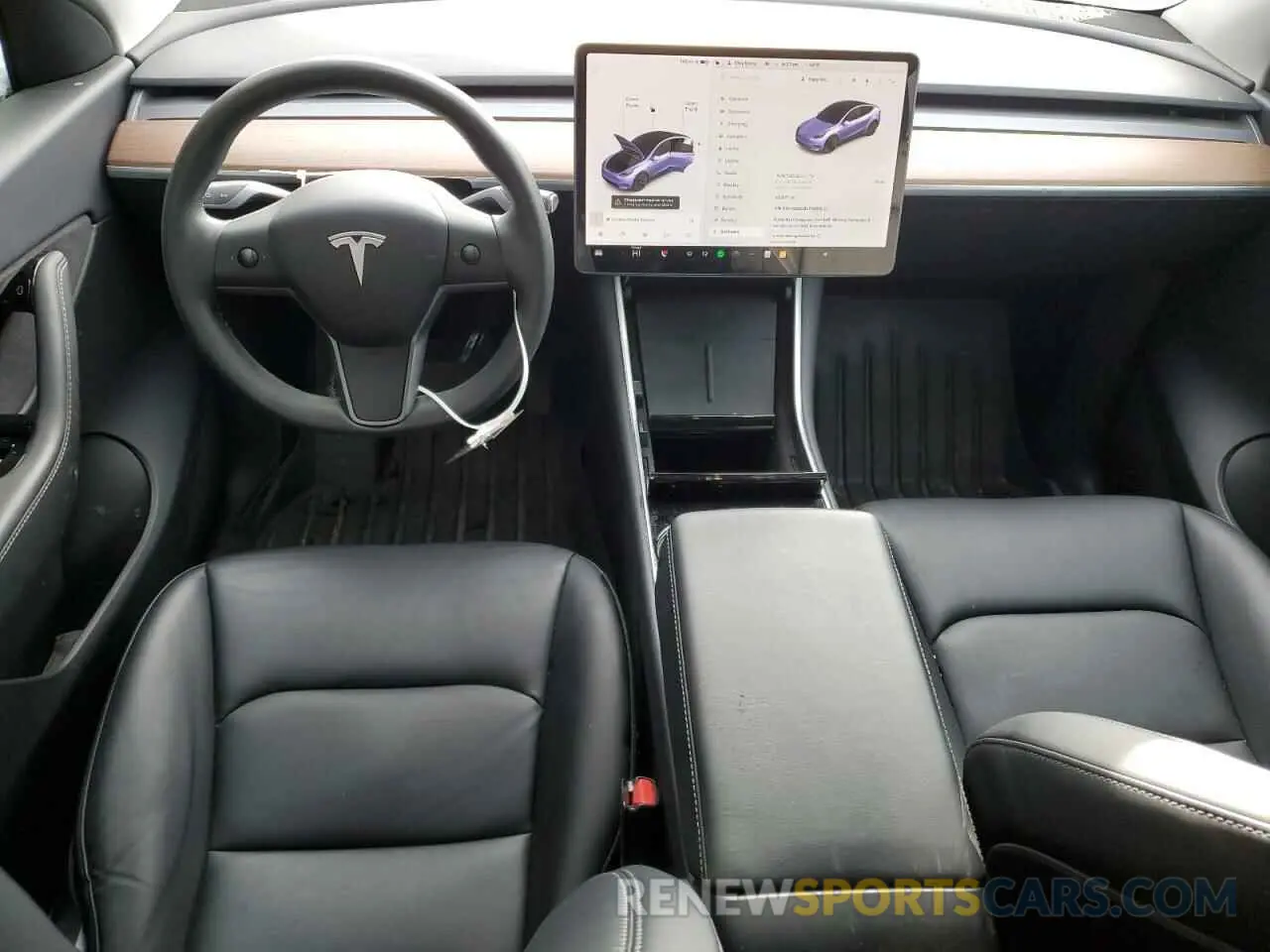 8 fotografías del automóvil dañado 5YJYGDEE8LF029553 TESLA MODEL Y 2020