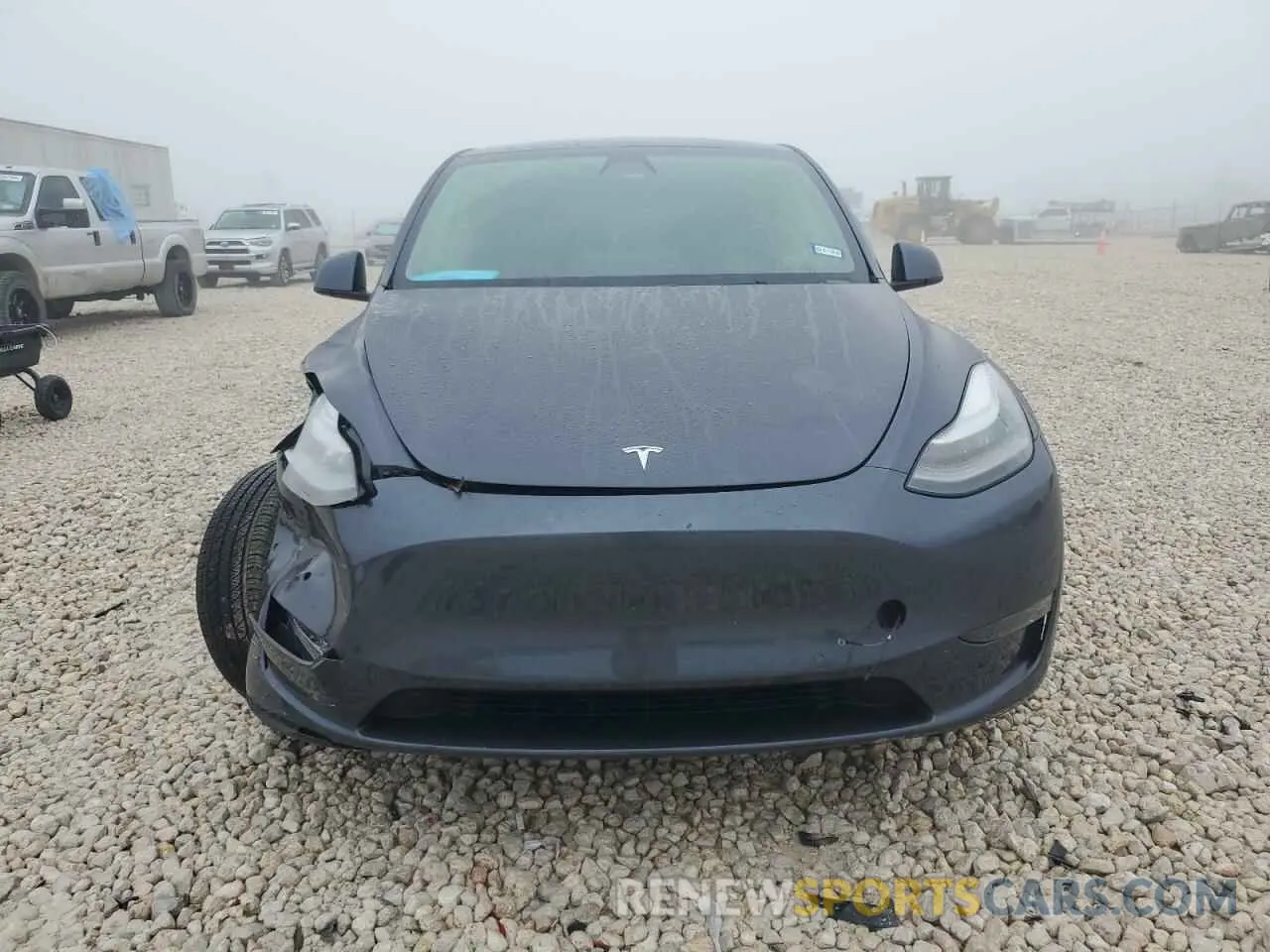 5 fotografías del automóvil dañado 5YJYGDEE8LF031531 TESLA MODEL Y 2020
