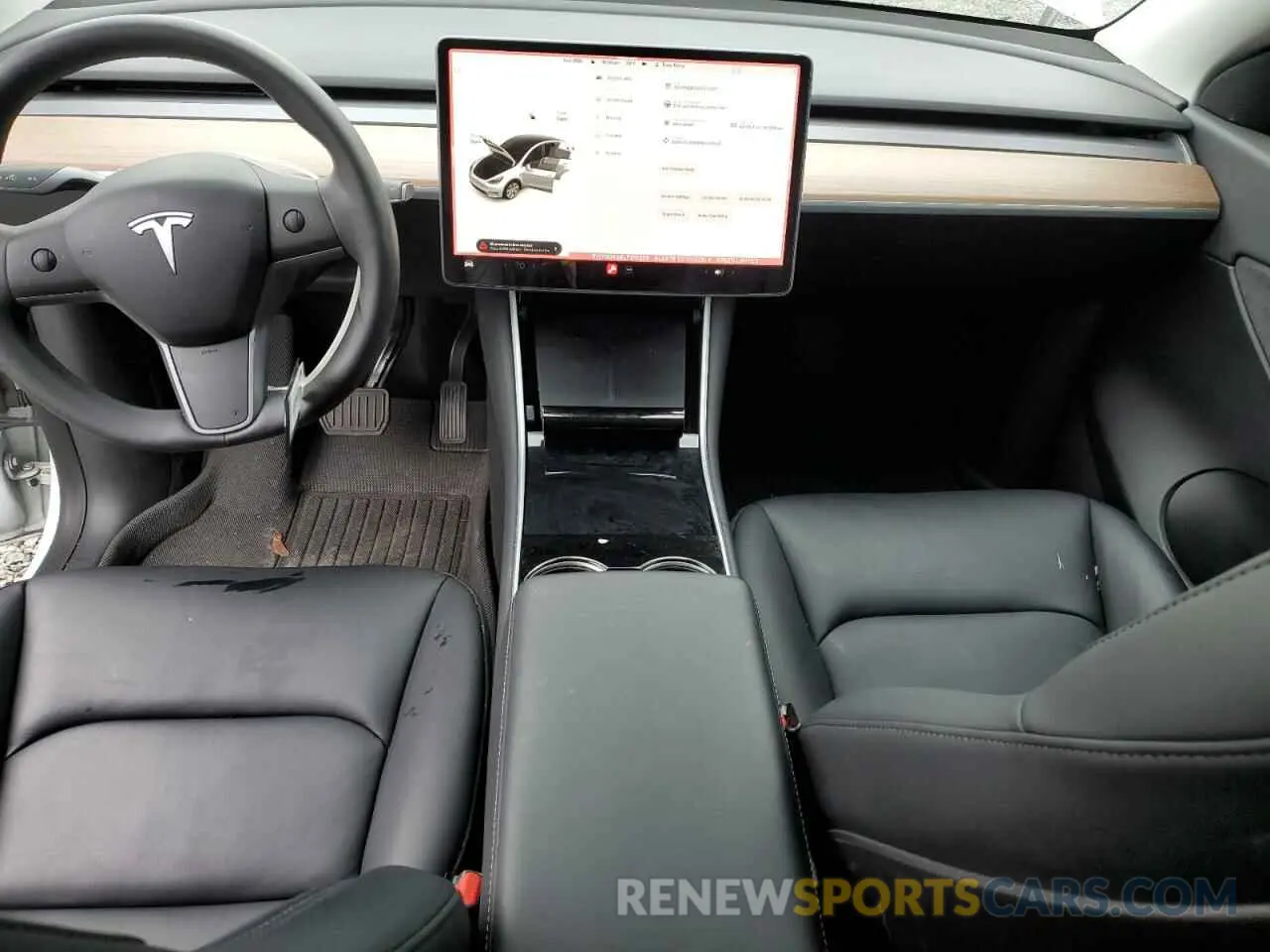 8 fotografías del automóvil dañado 5YJYGDEE9LF015225 TESLA MODEL Y 2020
