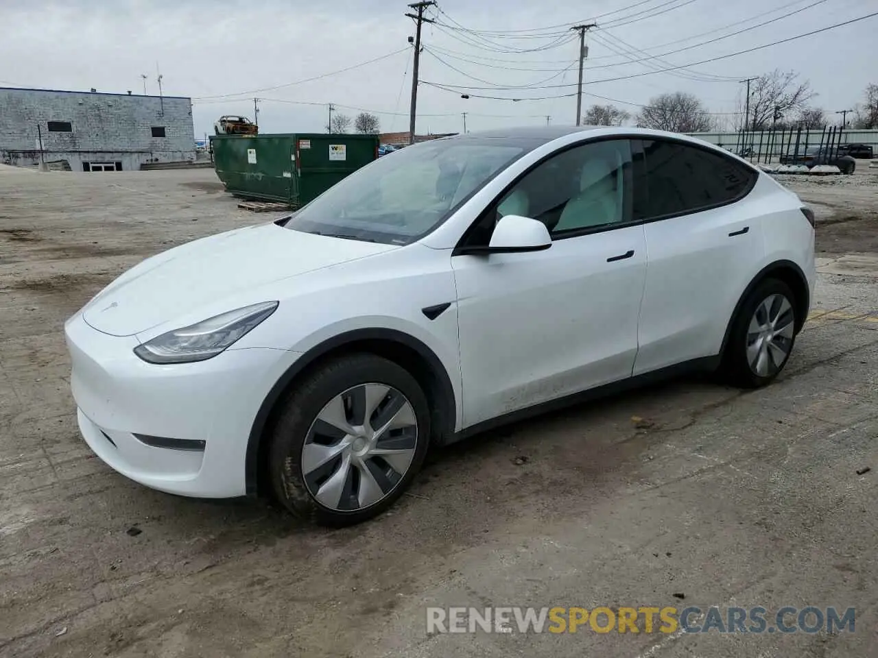 1 fotografías del automóvil dañado 5YJYGDEE9LF023261 TESLA MODEL Y 2020