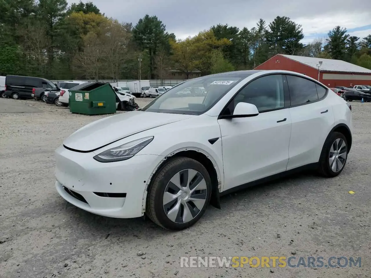 1 fotografías del automóvil dañado 5YJYGDEEXLF006453 TESLA MODEL Y 2020