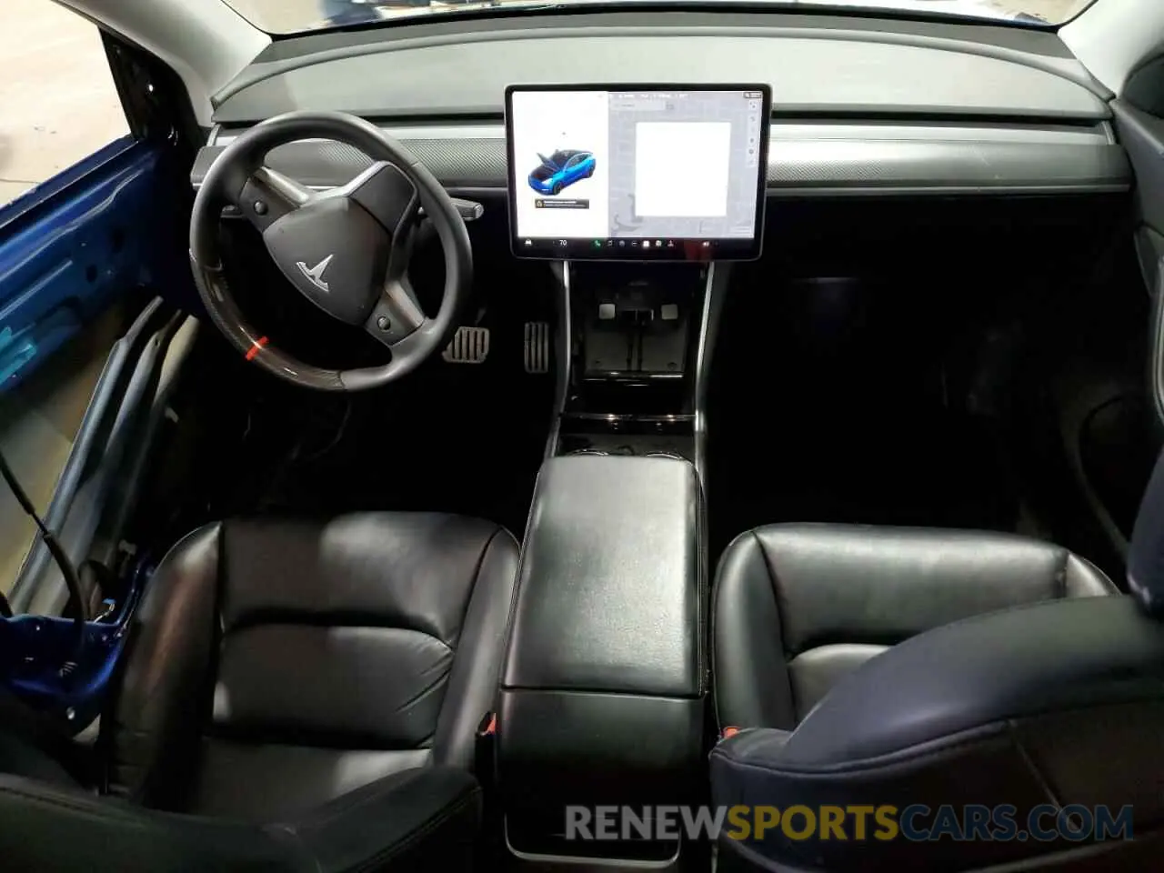 8 fotografías del automóvil dañado 5YJYGDEF1LF035901 TESLA MODEL Y 2020