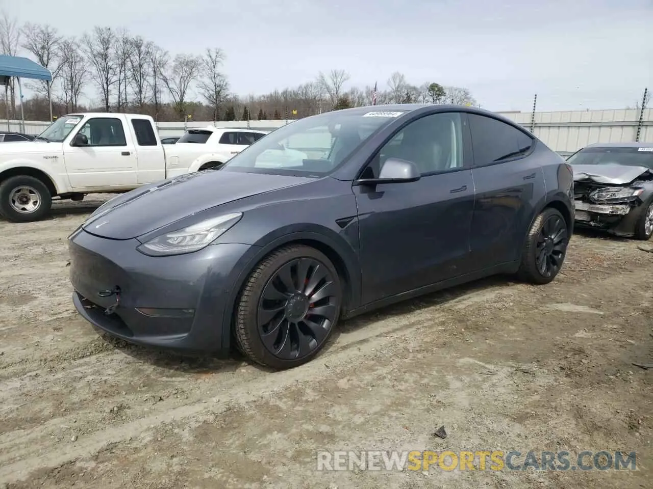 1 fotografías del automóvil dañado 5YJYGDEF1LF050172 TESLA MODEL Y 2020