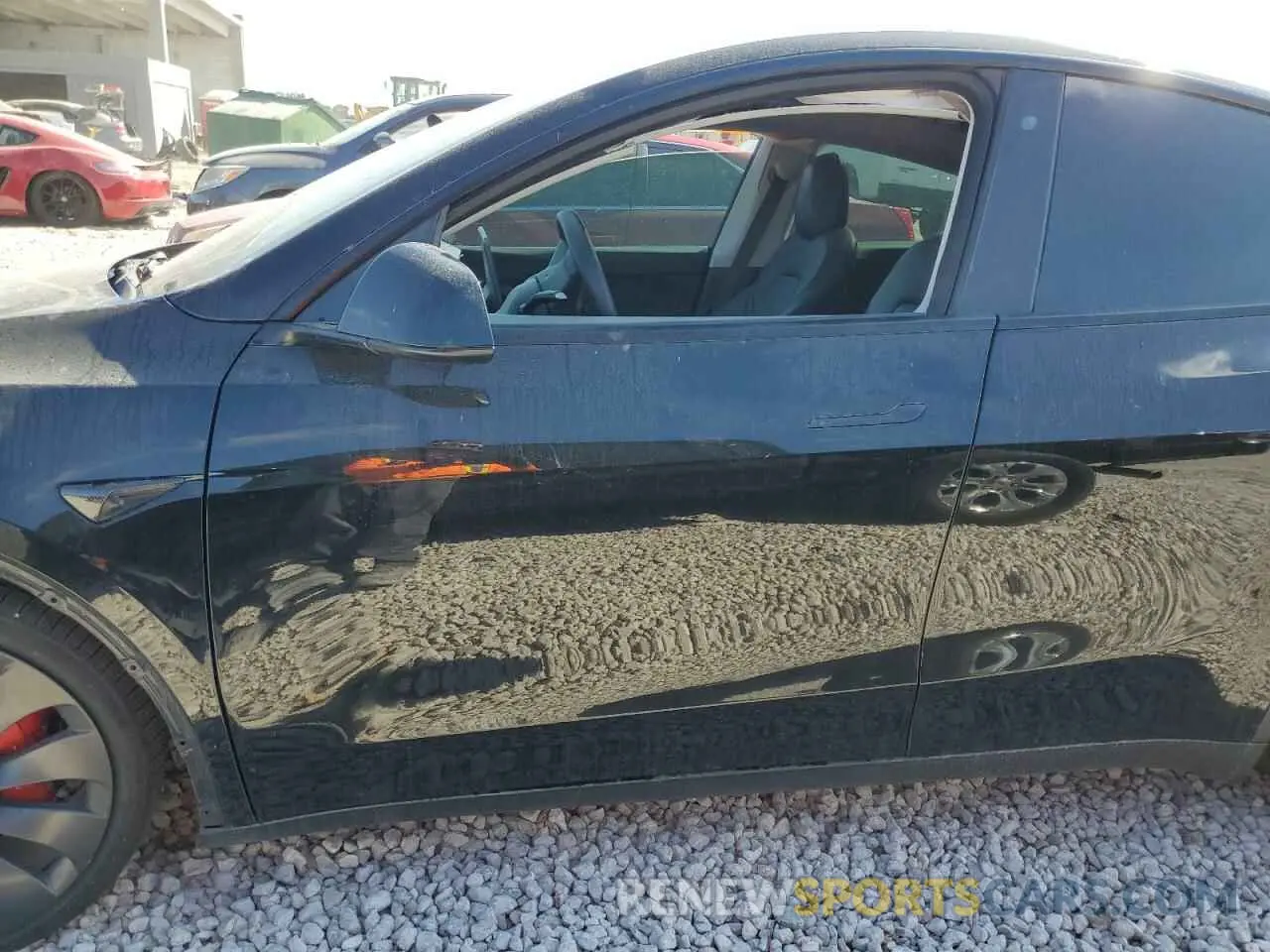 7 fotografías del automóvil dañado 5YJYGDEF2LF049855 TESLA MODEL Y 2020