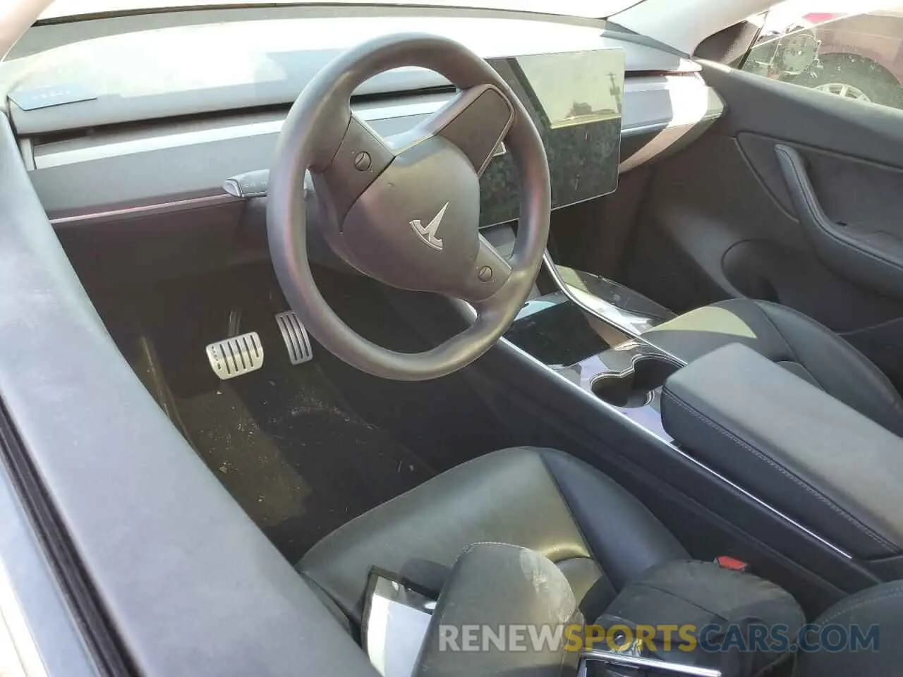 8 fotografías del automóvil dañado 5YJYGDEF2LF049855 TESLA MODEL Y 2020