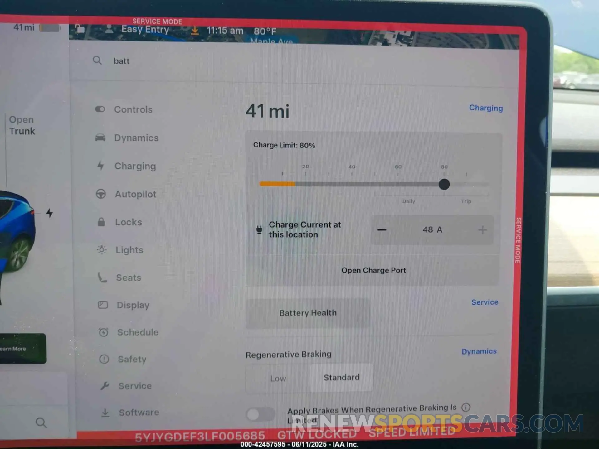 17 fotografías del automóvil dañado 5YJYGDEF3LF005685 TESLA MODEL Y 2020