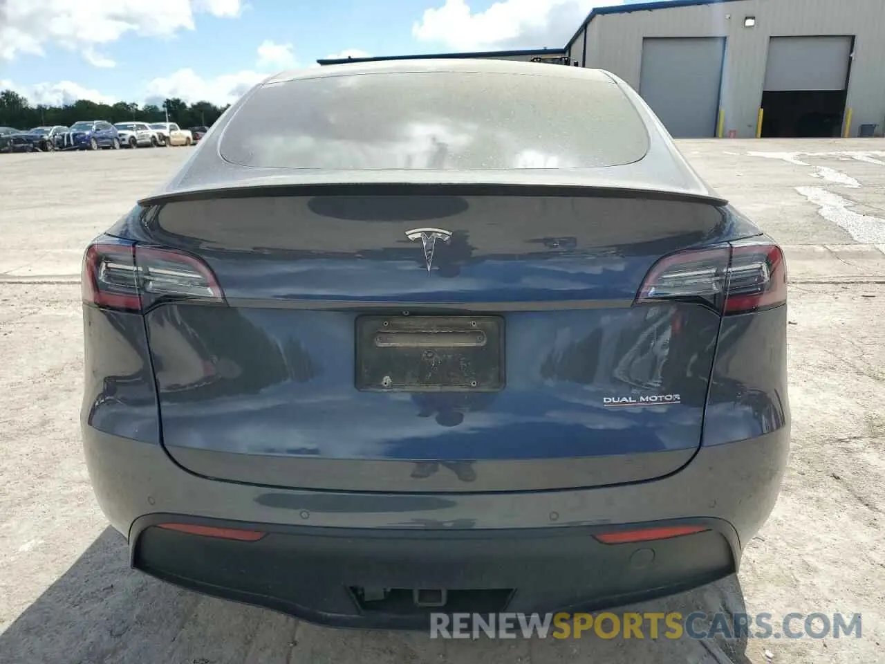 6 fotografías del automóvil dañado 5YJYGDEF4LF011396 TESLA MODEL Y 2020