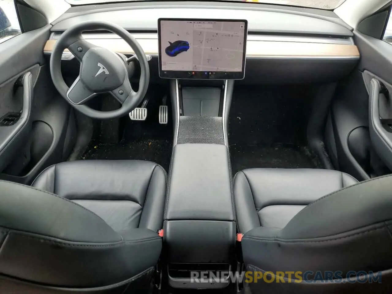 8 fotografías del automóvil dañado 5YJYGDEF7LF000909 TESLA MODEL Y 2020