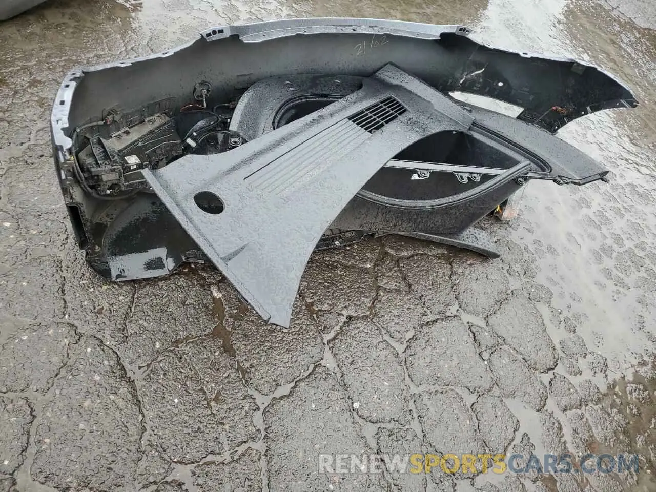 12 fotografías del automóvil dañado 5YJYGDEF7LF001476 TESLA MODEL Y 2020