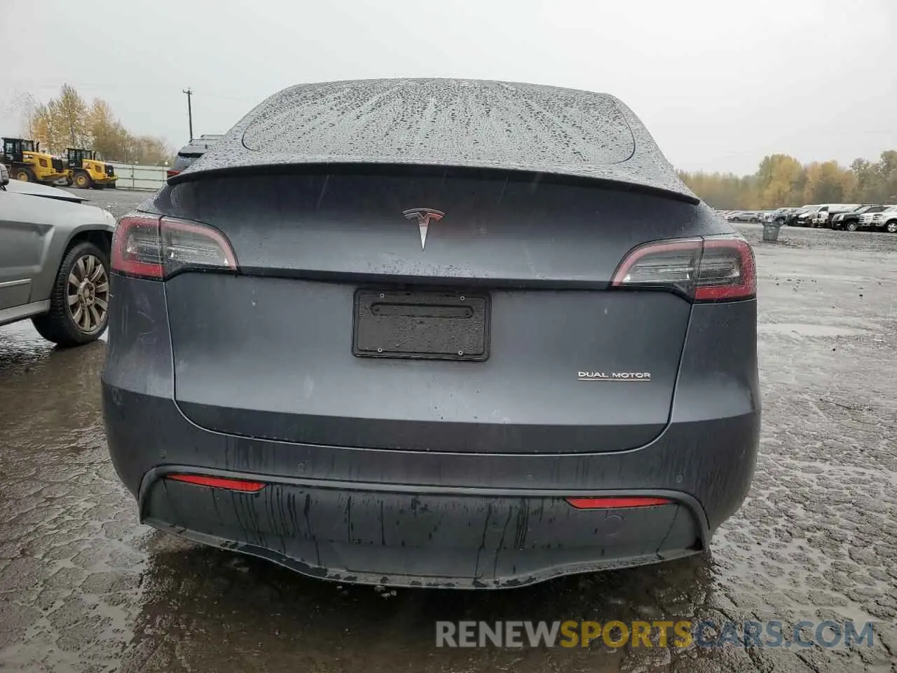 6 fotografías del automóvil dañado 5YJYGDEF7LF001476 TESLA MODEL Y 2020