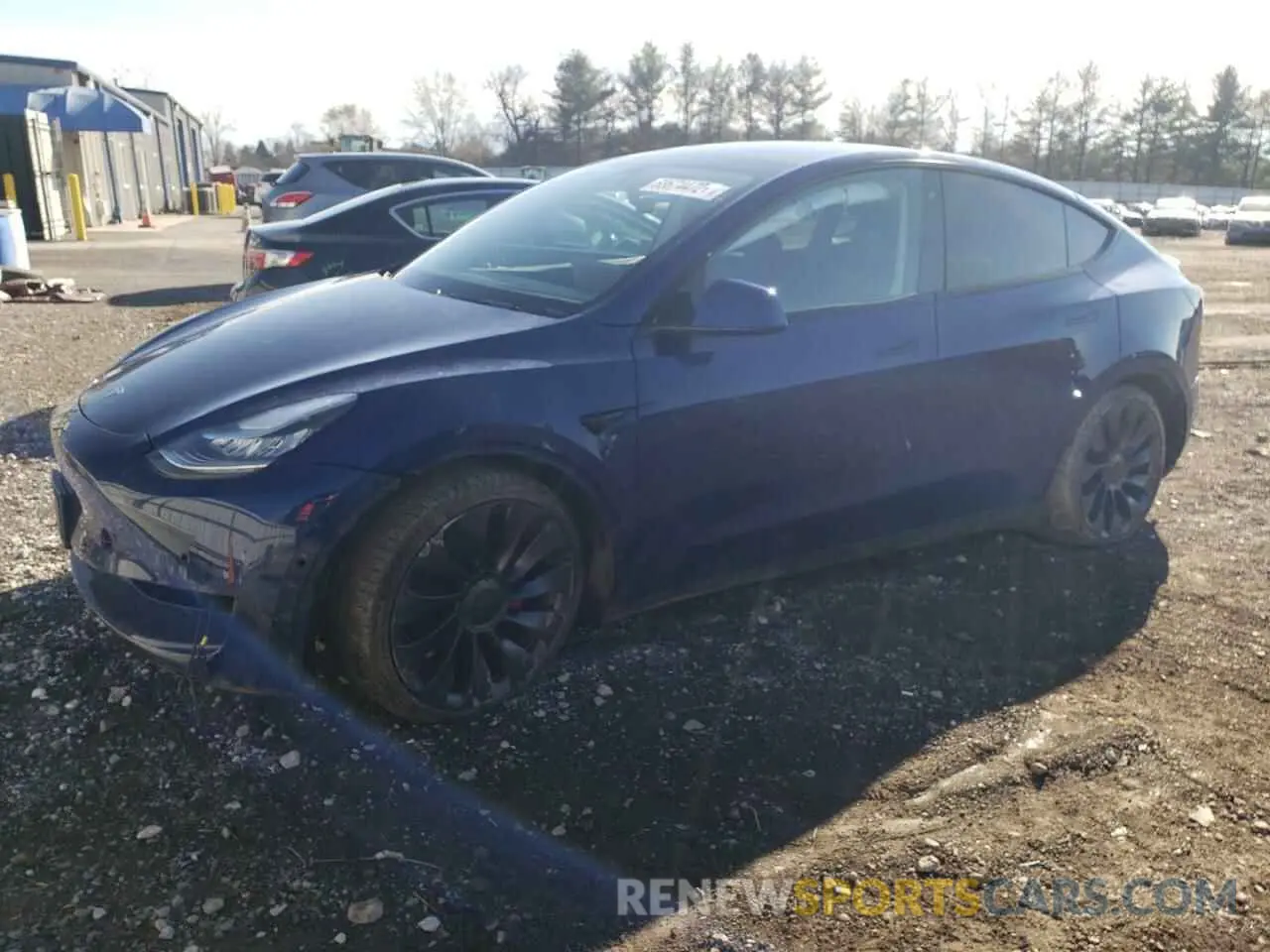 1 fotografías del automóvil dañado 5YJYGDEF8LF001356 TESLA MODEL Y 2020