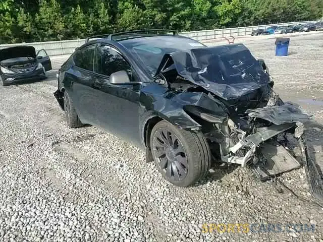 14 fotografías del automóvil dañado 5YJYGDEF9LF012155 TESLA MODEL Y 2020
