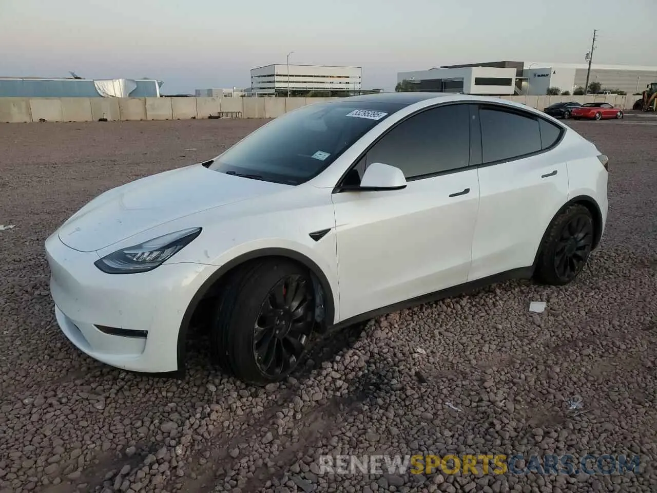 1 fotografías del automóvil dañado 5YJYGDEF9LF013855 TESLA MODEL Y 2020