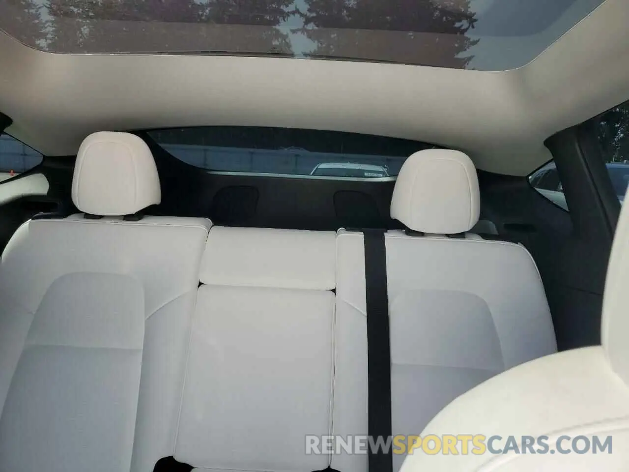 10 fotografías del automóvil dañado 5YJYGDEF9LF023060 TESLA MODEL Y 2020