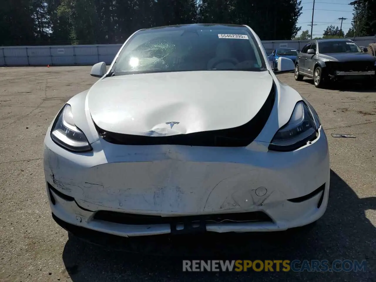 5 fotografías del automóvil dañado 5YJYGDEF9LF023060 TESLA MODEL Y 2020